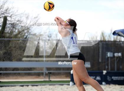 Thumbnail 1 in O'Connor vs Xavier College Prep (CatBox Classic Beach Invitational) photogallery.