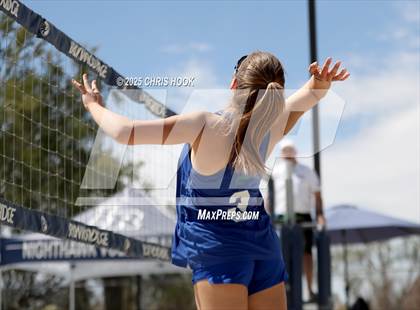 Thumbnail 1 in O'Connor vs Xavier College Prep (CatBox Classic Beach Invitational) photogallery.