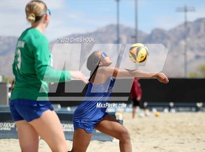 Thumbnail 1 in O'Connor vs Xavier College Prep (CatBox Classic Beach Invitational) photogallery.