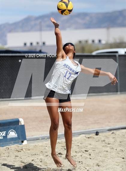 Thumbnail 1 in O'Connor vs Xavier College Prep (CatBox Classic Beach Invitational) photogallery.