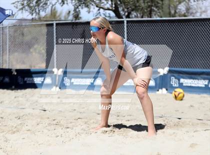 Thumbnail 2 in O'Connor vs Xavier College Prep (CatBox Classic Beach Invitational) photogallery.