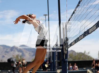 Thumbnail 3 in O'Connor vs Xavier College Prep (CatBox Classic Beach Invitational) photogallery.