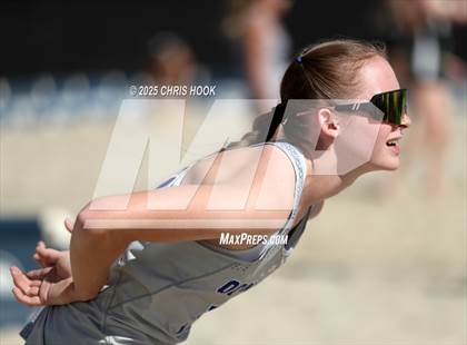 Thumbnail 2 in O'Connor vs Xavier College Prep (CatBox Classic Beach Invitational) photogallery.