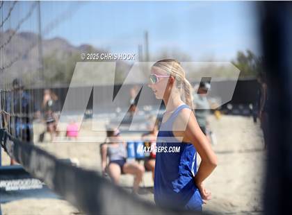 Thumbnail 3 in O'Connor vs Xavier College Prep (CatBox Classic Beach Invitational) photogallery.