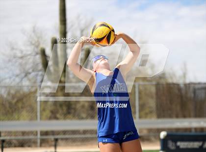Thumbnail 3 in O'Connor vs Xavier College Prep (CatBox Classic Beach Invitational) photogallery.