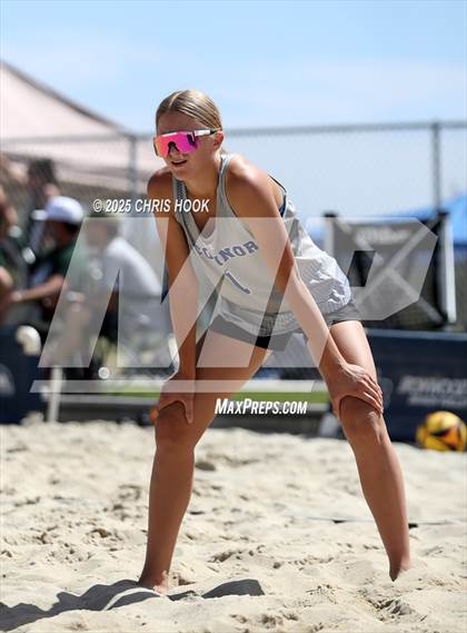 Thumbnail 1 in O'Connor vs Xavier College Prep (CatBox Classic Beach Invitational) photogallery.