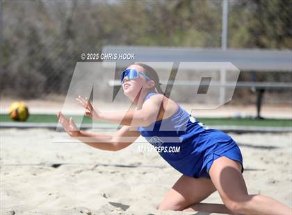 Thumbnail 1 in O'Connor vs Xavier College Prep (CatBox Classic Beach Invitational) photogallery.