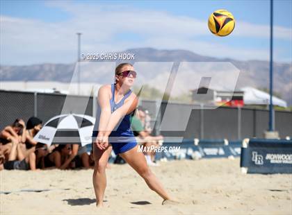 Thumbnail 1 in O'Connor vs Xavier College Prep (CatBox Classic Beach Invitational) photogallery.