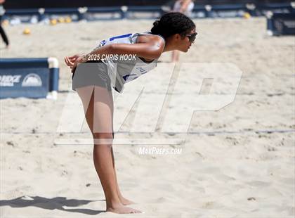 Thumbnail 1 in O'Connor vs Xavier College Prep (CatBox Classic Beach Invitational) photogallery.