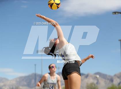 Thumbnail 3 in O'Connor vs Xavier College Prep (CatBox Classic Beach Invitational) photogallery.