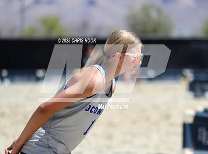 Thumbnail 2 in O'Connor vs Xavier College Prep (CatBox Classic Beach Invitational) photogallery.