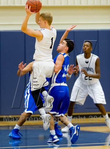 Thumbnail 2 in MacArthur @ O'Connor (NISD Boys Basketball Tournament) photogallery.