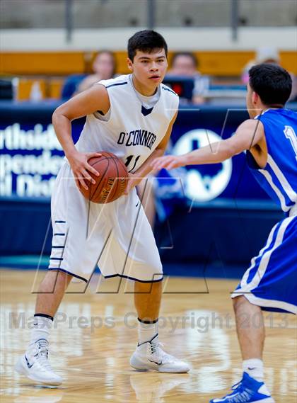 Thumbnail 3 in MacArthur @ O'Connor (NISD Boys Basketball Tournament) photogallery.