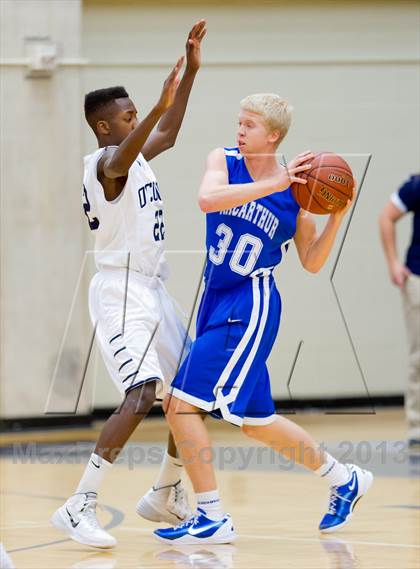 Thumbnail 2 in MacArthur @ O'Connor (NISD Boys Basketball Tournament) photogallery.