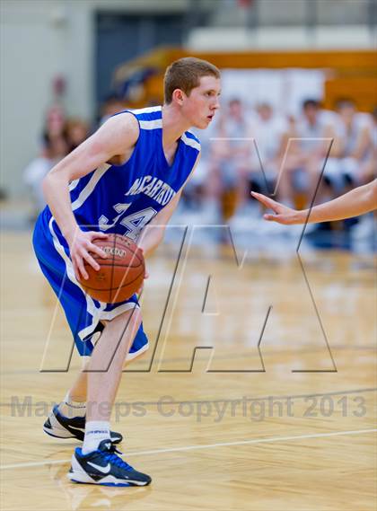 Thumbnail 1 in MacArthur @ O'Connor (NISD Boys Basketball Tournament) photogallery.