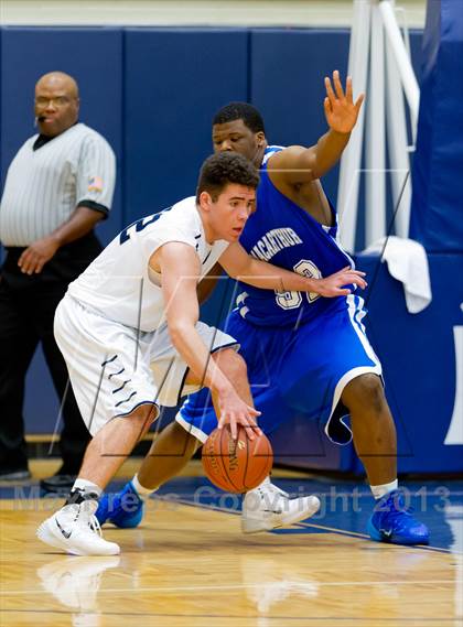 Thumbnail 3 in MacArthur @ O'Connor (NISD Boys Basketball Tournament) photogallery.