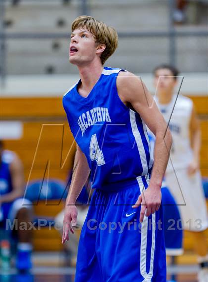 Thumbnail 2 in MacArthur @ O'Connor (NISD Boys Basketball Tournament) photogallery.