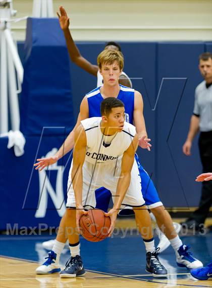 Thumbnail 3 in MacArthur @ O'Connor (NISD Boys Basketball Tournament) photogallery.