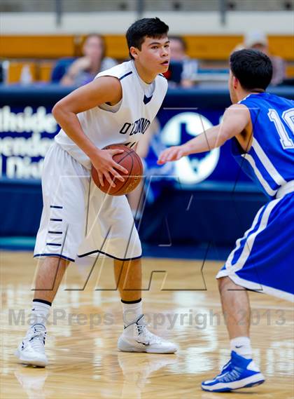 Thumbnail 2 in MacArthur @ O'Connor (NISD Boys Basketball Tournament) photogallery.