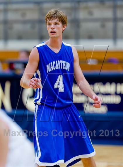 Thumbnail 3 in MacArthur @ O'Connor (NISD Boys Basketball Tournament) photogallery.