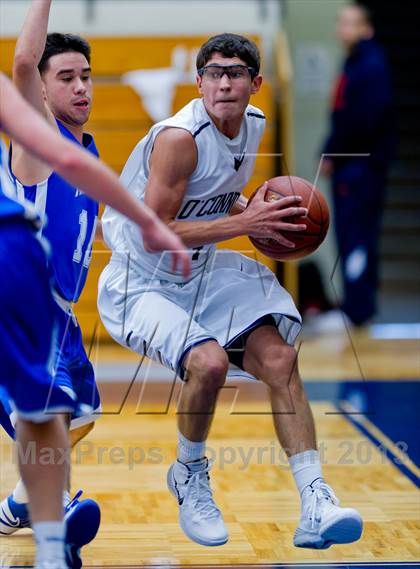 Thumbnail 1 in MacArthur @ O'Connor (NISD Boys Basketball Tournament) photogallery.