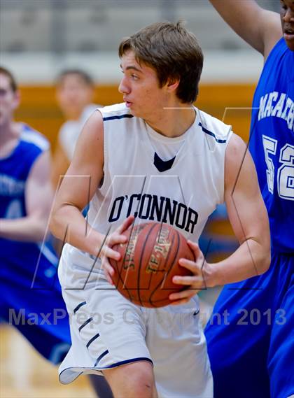 Thumbnail 1 in MacArthur @ O'Connor (NISD Boys Basketball Tournament) photogallery.