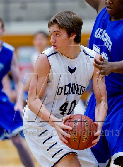 Thumbnail 3 in MacArthur @ O'Connor (NISD Boys Basketball Tournament) photogallery.
