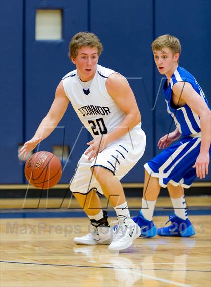 Thumbnail 2 in MacArthur @ O'Connor (NISD Boys Basketball Tournament) photogallery.