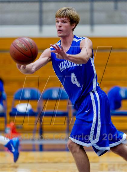 Thumbnail 3 in MacArthur @ O'Connor (NISD Boys Basketball Tournament) photogallery.