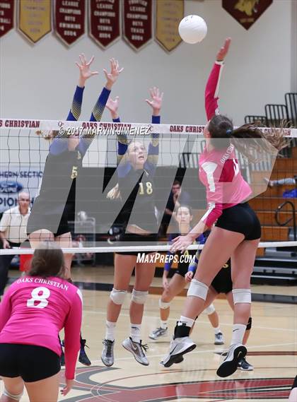 Thumbnail 1 in Oaks Christian vs Agoura photogallery.