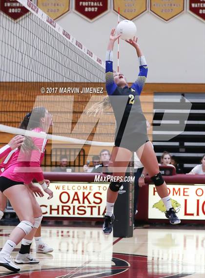 Thumbnail 1 in Oaks Christian vs Agoura photogallery.