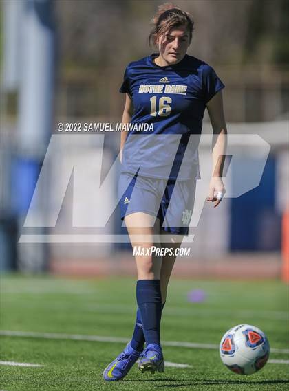 Thumbnail 3 in  Pacifica @ Notre Dame (SO) (CIF SS DIII First Round) photogallery.