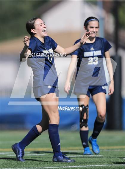 Thumbnail 3 in  Pacifica @ Notre Dame (SO) (CIF SS DIII First Round) photogallery.