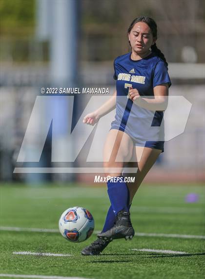 Thumbnail 1 in  Pacifica @ Notre Dame (SO) (CIF SS DIII First Round) photogallery.