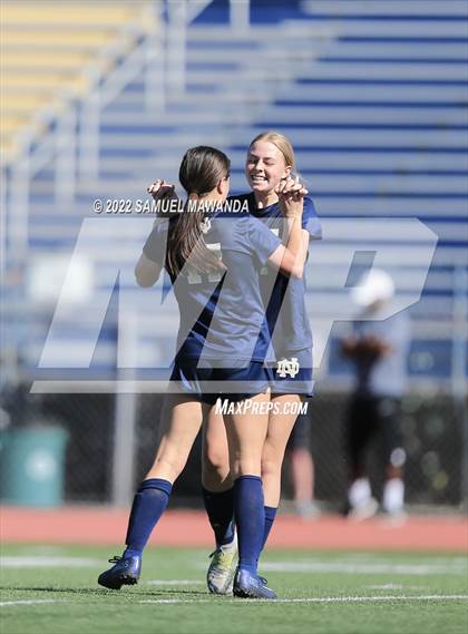 Thumbnail 1 in  Pacifica @ Notre Dame (SO) (CIF SS DIII First Round) photogallery.