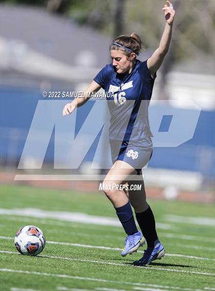 Thumbnail 1 in  Pacifica @ Notre Dame (SO) (CIF SS DIII First Round) photogallery.