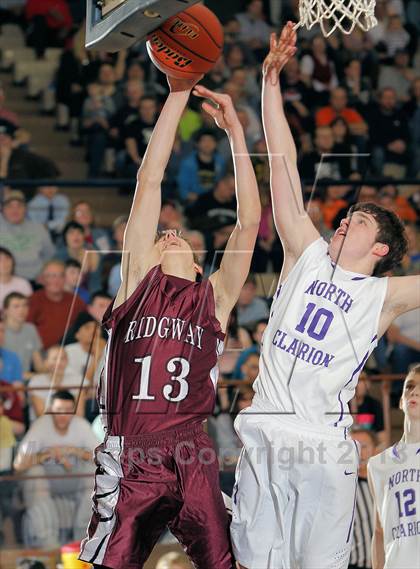 Thumbnail 1 in Ridgway vs North Clarion (PIAA District IX A Semifinal) photogallery.