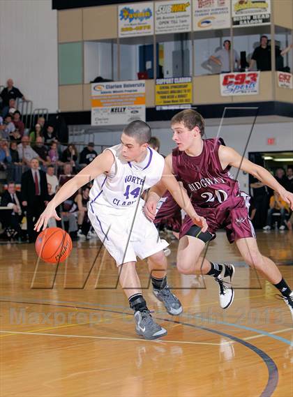 Thumbnail 1 in Ridgway vs North Clarion (PIAA District IX A Semifinal) photogallery.