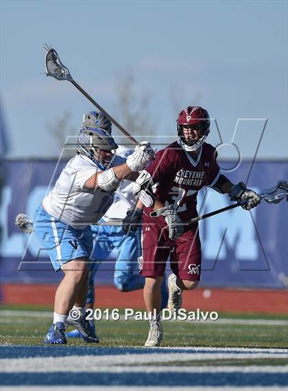 Thumbnail 3 in Cheyenne Mountain @ Valor Christian (Senior Night) photogallery.