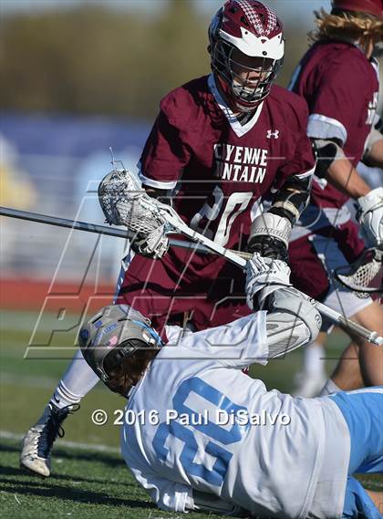 Thumbnail 1 in Cheyenne Mountain @ Valor Christian (Senior Night) photogallery.