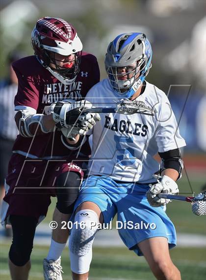 Thumbnail 2 in Cheyenne Mountain @ Valor Christian (Senior Night) photogallery.
