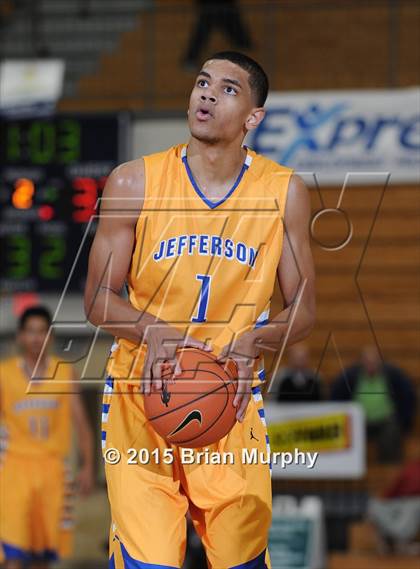 Thumbnail 2 in Jefferson vs. South Salem (Les Schwab Invitational) photogallery.