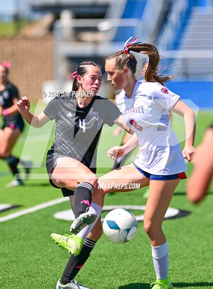 Thumbnail 2 in Wimberley vs. Randall (UIL 4A Soccer Division II Final) photogallery.