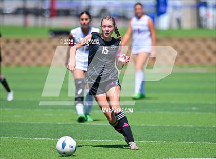 Thumbnail 2 in Wimberley vs. Randall (UIL 4A Soccer Division II Final) photogallery.