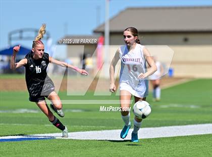 Thumbnail 3 in Wimberley vs. Randall (UIL 4A Soccer Division II Final) photogallery.