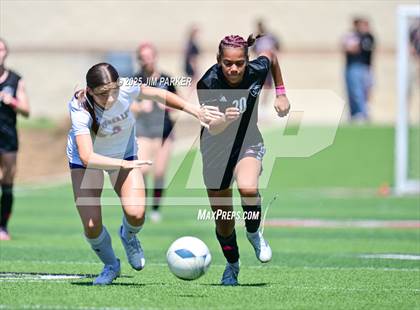 Thumbnail 3 in Wimberley vs. Randall (UIL 4A Soccer Division II Final) photogallery.