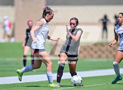 Thumbnail 3 in Wimberley vs. Randall (UIL 4A Soccer Division II Final) photogallery.