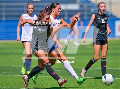 Thumbnail 3 in Wimberley vs. Randall (UIL 4A Soccer Division II Final) photogallery.