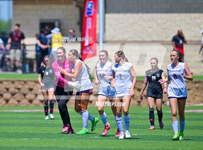 Thumbnail 3 in Wimberley vs. Randall (UIL 4A Soccer Division II Final) photogallery.