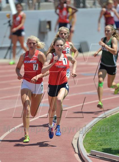 Thumbnail 1 in CIF SS Track and Field Finals (Girls Division 2 - 1600m) photogallery.